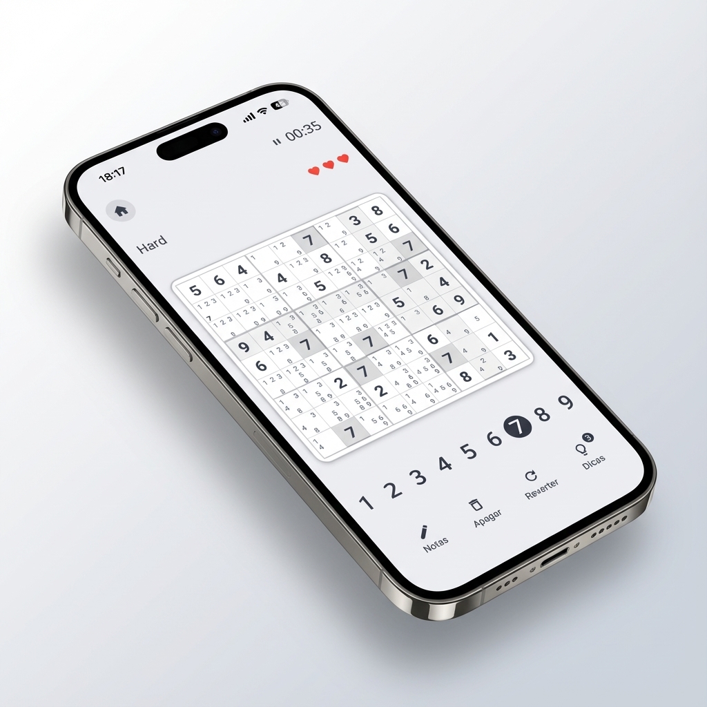 Sudoku iOS Game Interface